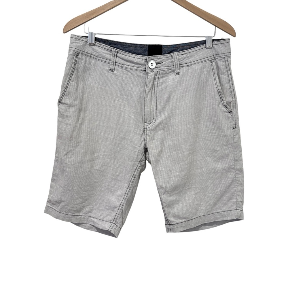 Men's 100% Cotton Lightweight Breathable Gray Casual Shorts size 32